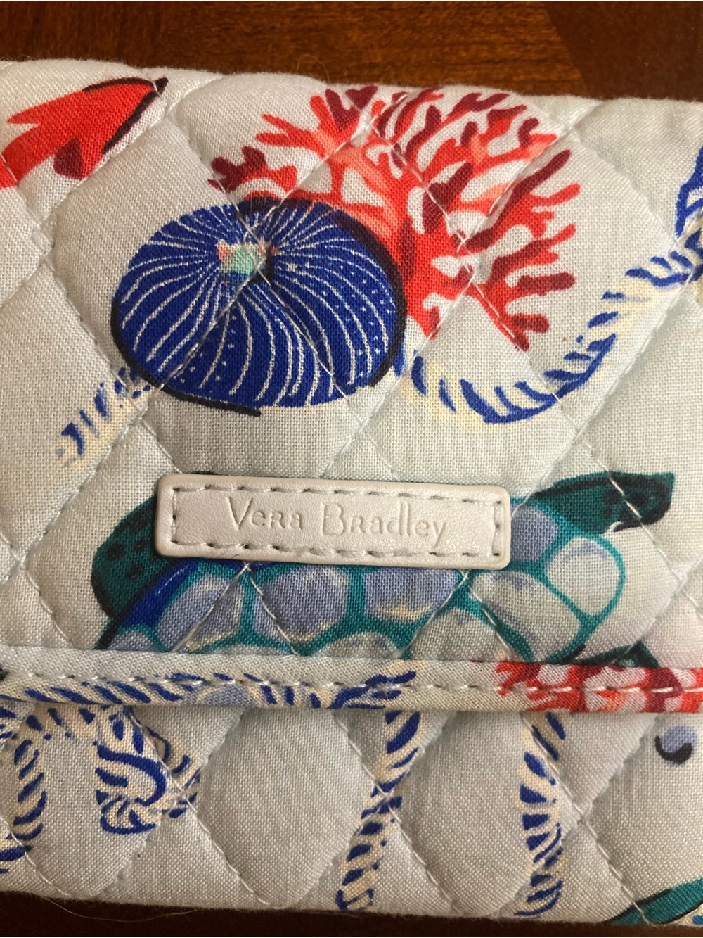 Vera Bradley “Anchors Aweigh “ Snap Closure Wallet NWT - Picture 3 of 11